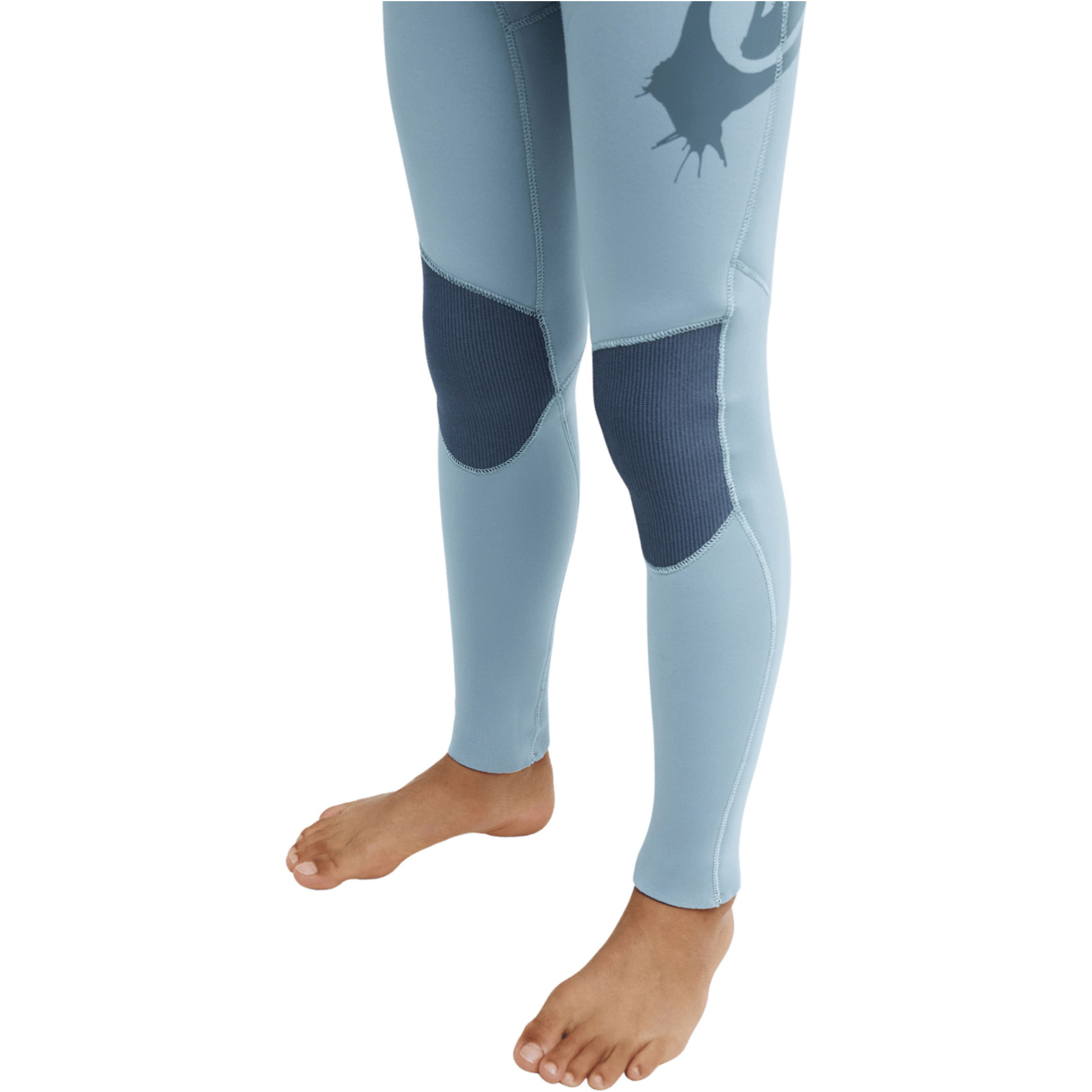 2026 Quiksilver Junior Young Guns 4/3mm Chest Zip Wetsuit EQBW103130 - Quarry